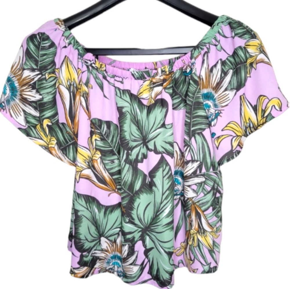 J. Crew Off the Shoulder Top, Size 6